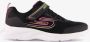 Skechers Dynamatic kinder sneakers Zwart Uitneembare zool - Thumbnail 2