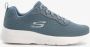 Skechers Dynamight dames sneakers lichtblauw Extra comfort Memory Foam - Thumbnail 2