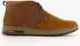 Skechers Bruine herenschoenen met veters en Aircooled Memoryfoam Bruin Heren - Thumbnail 4
