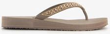 Skechers Meditation Butterfly Garden VEGAN Slipper Vrouwen Taupe - Foto 4