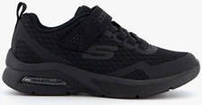 Skechers Microspec Max kinder sneakers zwart