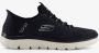 Skechers Slip-ins: Summits Key Pace sneakers Zwart Extra comfort Memory Foam - Thumbnail 2