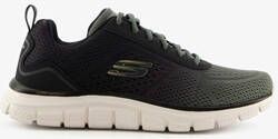 Skechers Track heren sneakers zwart