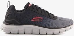 Skechers Track Ripkent heren sneakers zwart grijs