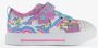 Skechers Twinkle Sparks Jumpin' Clou Meisjes Sneakers Paars;Multicolour - Thumbnail 2