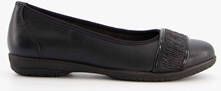 Scapino Softline ballerina's zwart