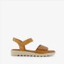 Softline dames sandalen cognac - Thumbnail 2