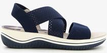 Softline dames sandalen met elastische bandjes Blauw