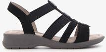 Softline dames sandalen met zilverkleurige knopen - Foto 2