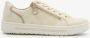 Softline dames sneakers beige met gouden glitters - Thumbnail 2