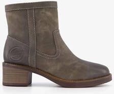 S.Oliver vegan Enkellaarsjes taupe Synthetisch Dames - Foto 3