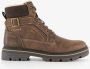 S.Oliver Bruine Casual Gesloten Enkellaarzen Brown Heren - Thumbnail 4