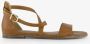 Tamaris dames sandalen cognac bruin - Thumbnail 2