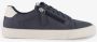 Tamaris dames sneakers met rits blauw Uitneembare zool - Thumbnail 2