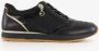 Tamaris Plateausneakers vrijetijdsschoen lage schoen veterschoen met subtiele metallic-details - Thumbnail 2