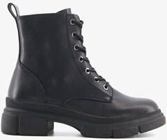 tamaris dames veterboots zwart