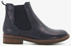 tamaris lage Chelsea boots donkerblauw