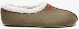 Thu!s gevoerde dames pantoffels