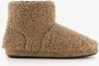 Thu!s teddy heren pantoffels beige Sloffen - Thumbnail 1