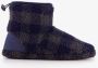 Thu!s teddy heren pantoffels blauw Sloffen - Thumbnail 1