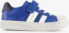 TwoDay leren jongens sneakers blauw wit