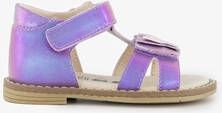 TwoDay leren meisjes sandalen metallic paars