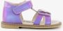 TwoDay leren meisjes sandalen metallic paars - Thumbnail 2