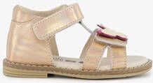 TwoDay leren meisjes sandalen metallic roze