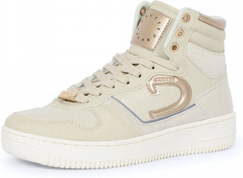 Cruyff Campo High Lux 101 Cream Sneakers hoge sneakers - Foto 4