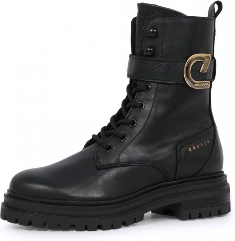 Cruyff Commando Lace veterboots zwart