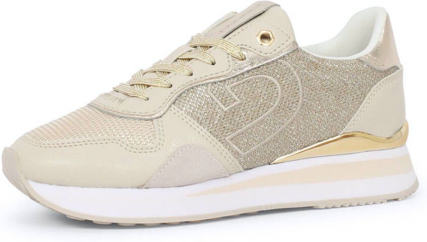 Cruyff Parkrunner Lux Beige Leer Lage sneakers Dames