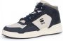 G-Star G Star Raw Attacc Mid Nub M Hoge sneakers Leren Sneaker Heren Blauw - Thumbnail 5