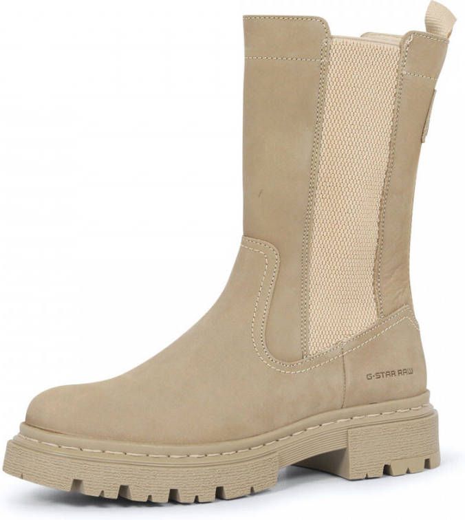 G-Star Kafey beige chelsea boots