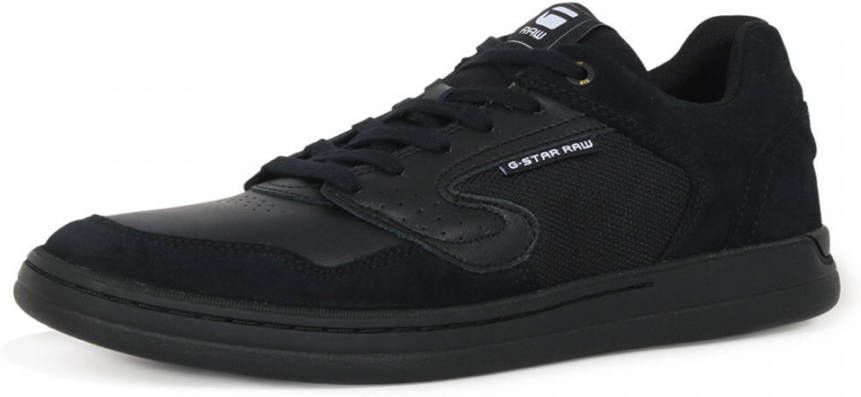 G-Star RAW Mimemis Low leren sneakers zwart