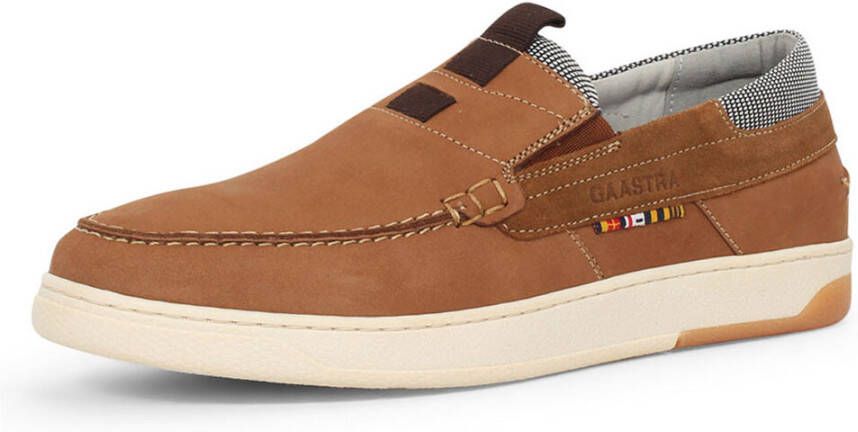 Gaastra Gemini heren instapper slip-on cognac