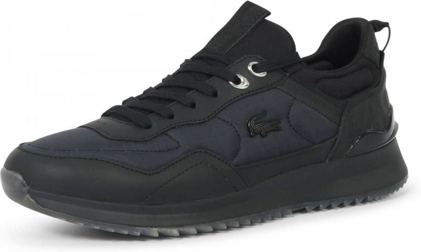 Lacoste Jogg 0321 1 SMA Heren Sneakers Black Silver - Foto 5