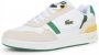 Lacoste T Clip 0722 2 Sma Wht Grn Schoenmaat 42 1 2 Sneakers 43SMA0061 - Thumbnail 6