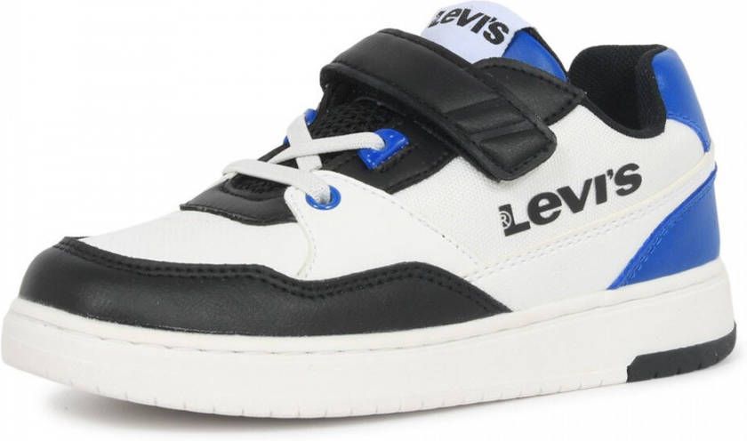 Levi's Sneaker Shot jongens sneakers Wit Uitneembare zool - Foto 2