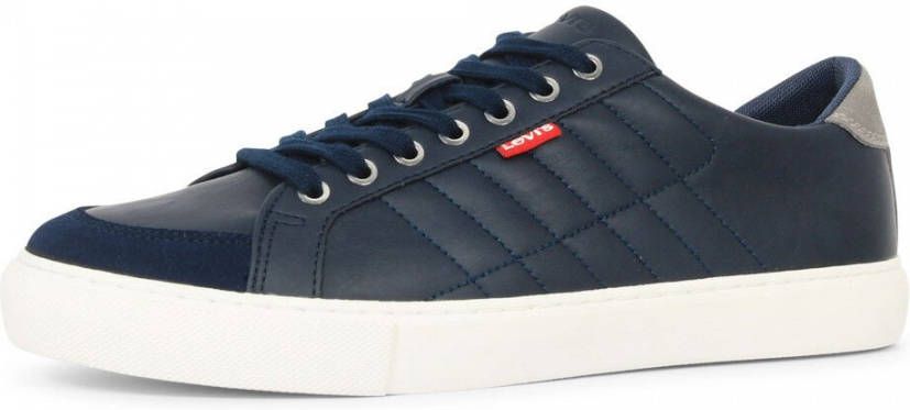 Levi's Levi&apos s Woodward craft sneakers blauw 44