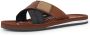 PME Legend Haig Slippers cognac Imitatieleer Heren - Thumbnail 5