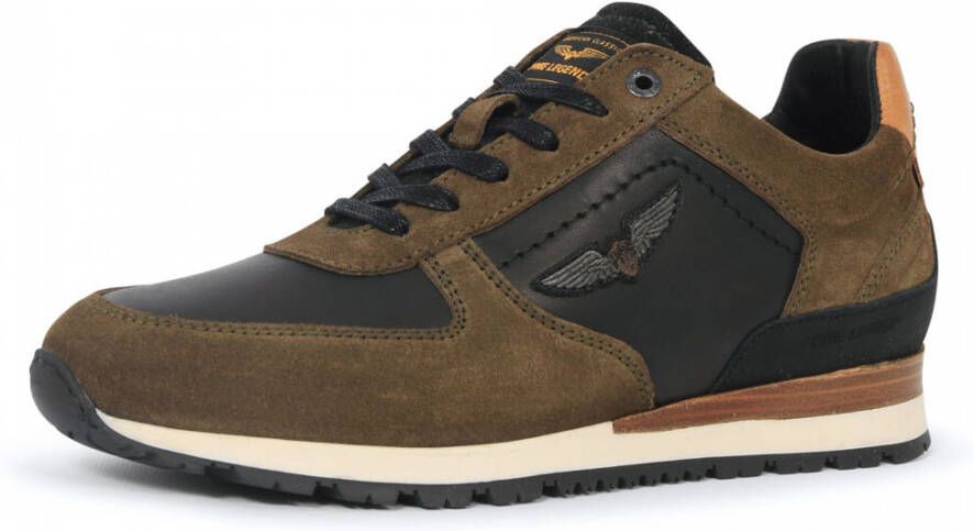 PME Legend lockplate sneakers khaki