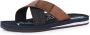 PME Legend Blauwe Zomer Slippers voor Mannen Blue Heren - Thumbnail 7