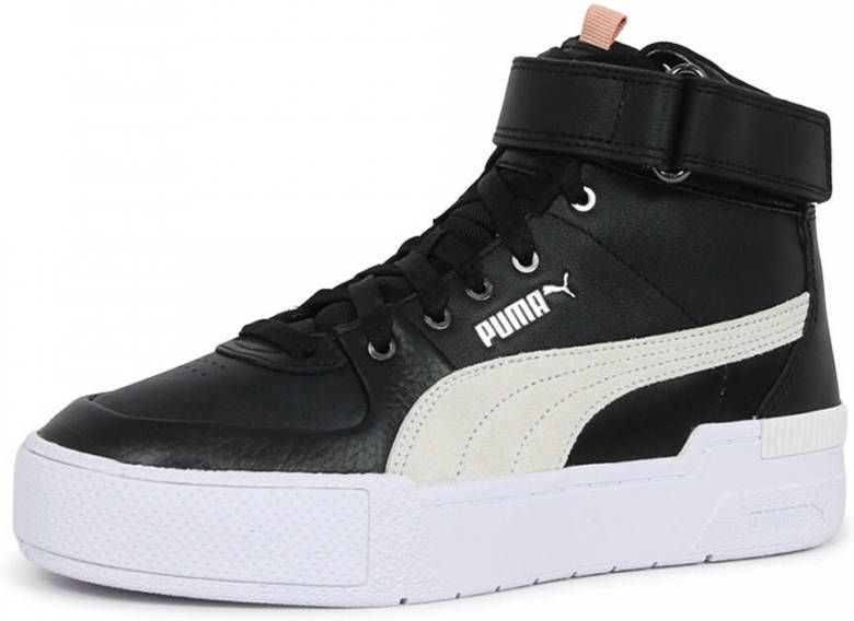 Puma hoge sneaker cali sport top contact zwart