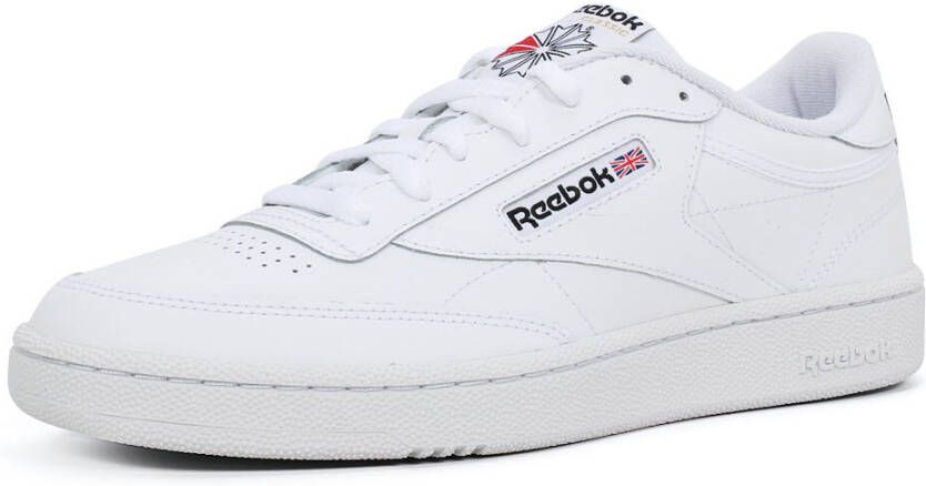 Reebok Club C85 lage sneakers wit