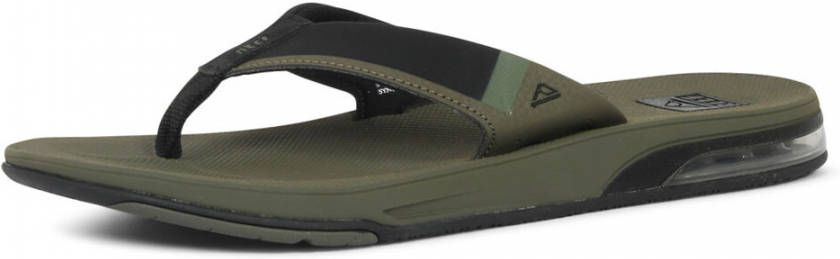 Reef Fanning Low Olive Heren Slippers Olijfgroen - Foto 12