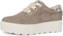 Roberto D'angelo Dames Lage Sneakers 605 Taupe - Thumbnail 2