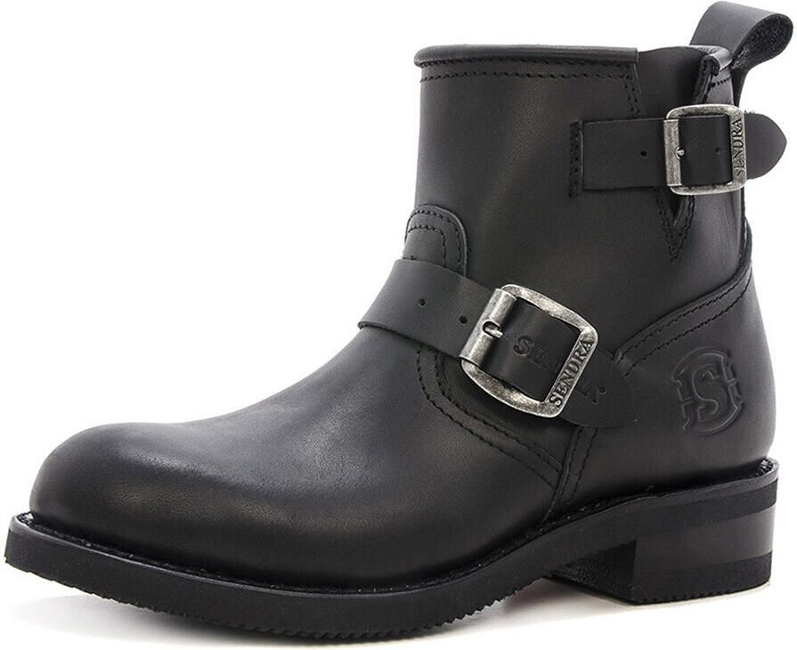 SENDRA Boots Dames 2976 Leer Zwart