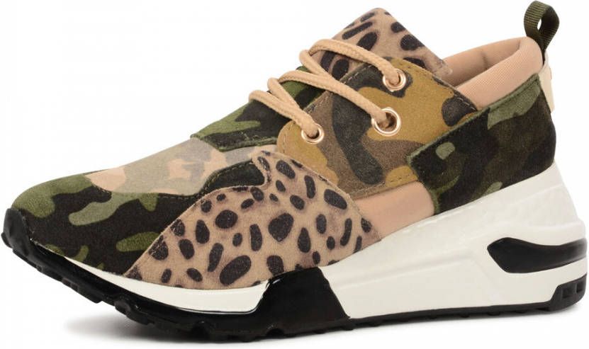 Steve Madden Cliff dames sneaker Khaki