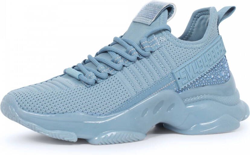 Steve Madden Maxilla dames sneaker. Licht blauw - Foto 3