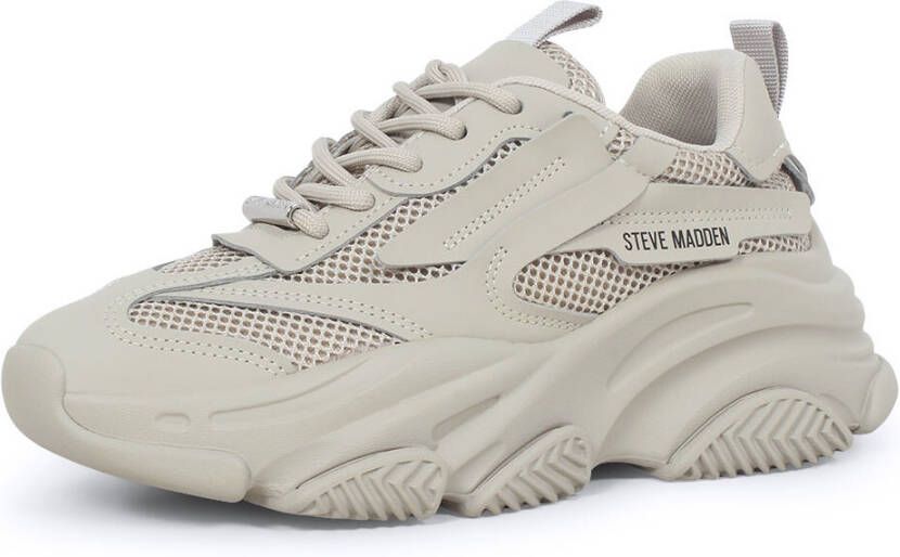 STEVE MADDEN Possession-E greige Grijs Kunststof Lage sneakers Dames - Foto 9